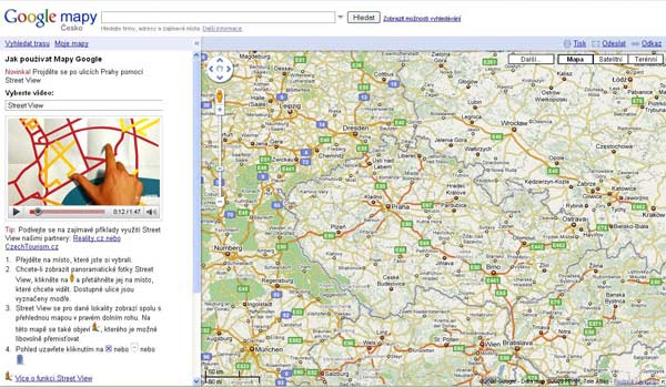 mapa prahy ulice Google map na Praze 3   KAUZA3: Praha 3, Žižkov, Vinohrady, Jarov mapa prahy ulice