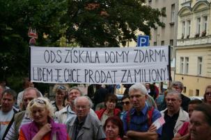 Demonstrace občanů nikoho z radnice nezajímá ?