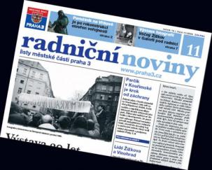 Praha 3 chce vyplatit za vydávání svých novin přes 80 milionů