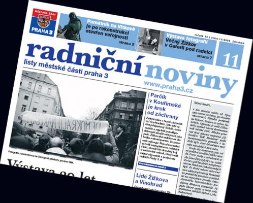 Nové vedení Prahy 3 zastavilo penězovod z Radničních novin
