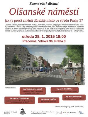 Diskuze o Olšanském náměstí