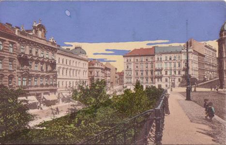 Kostnické náměstí v roce 1917